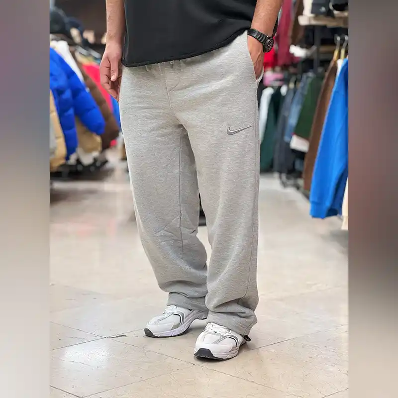 شلوار بگ پارچه دورس سه نخ خار خورده